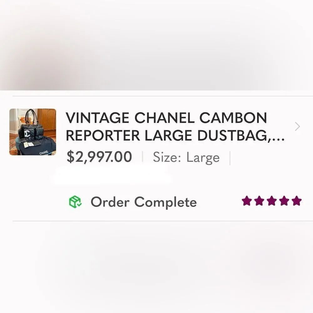 Shop With Confidence - RECENT AUTHENTICATED LUXURY SALES WITH 5-STAR REVIEWS